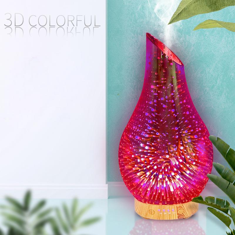 Illuminated Glass 100ml Aroma Diffuser