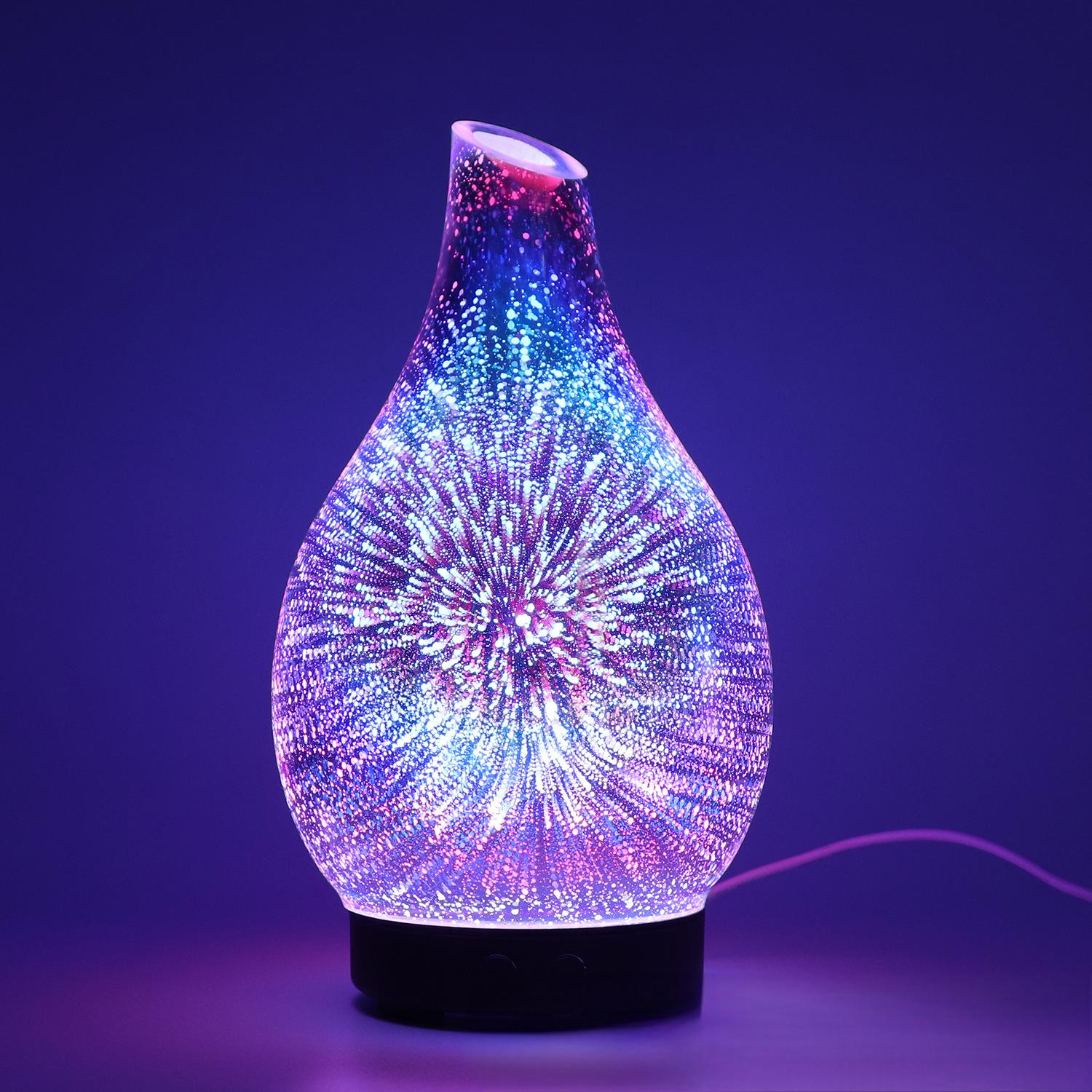 Illuminated Glass 100ml Aroma Diffuser