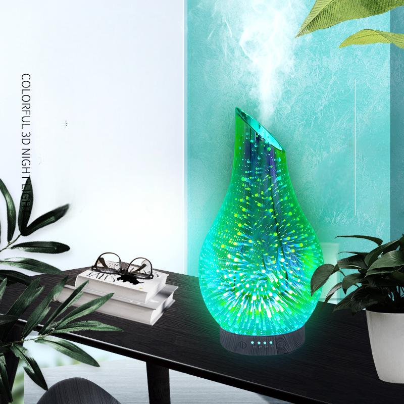 Illuminated Glass 100ml Aroma Diffuser