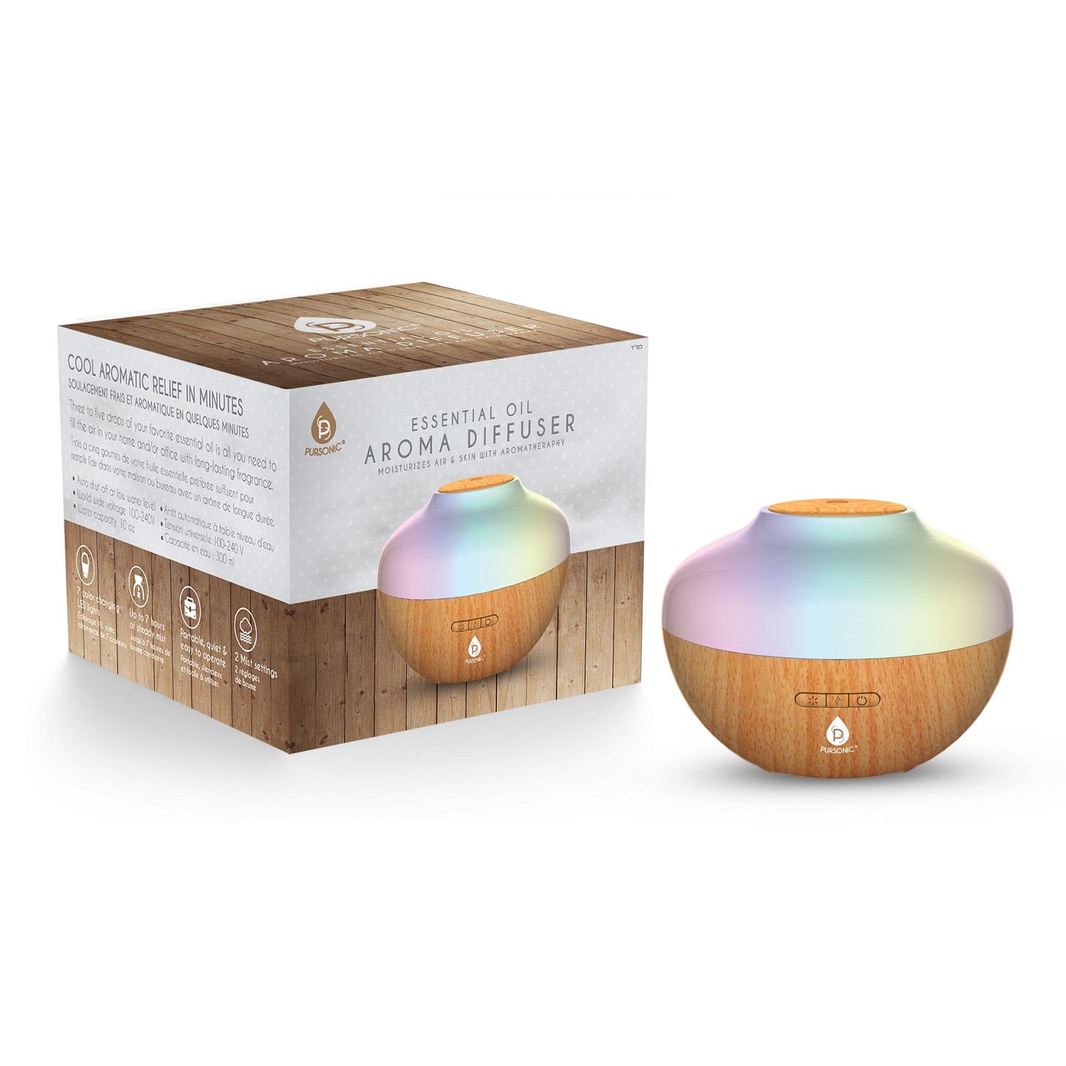 Pursonic AD400 Ultrasonic Aroma Diffuser