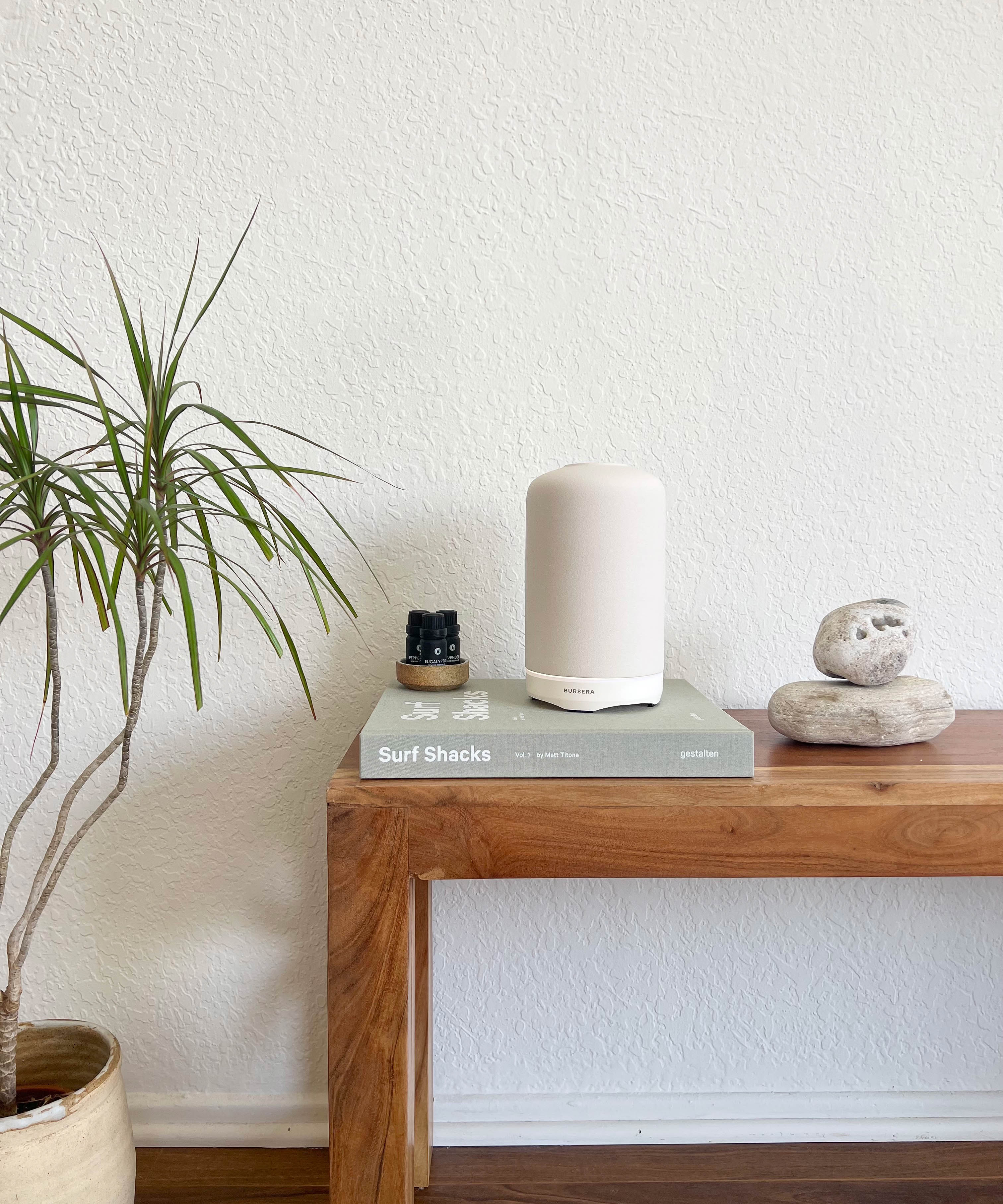 Essential Oil Diffuser - White-3