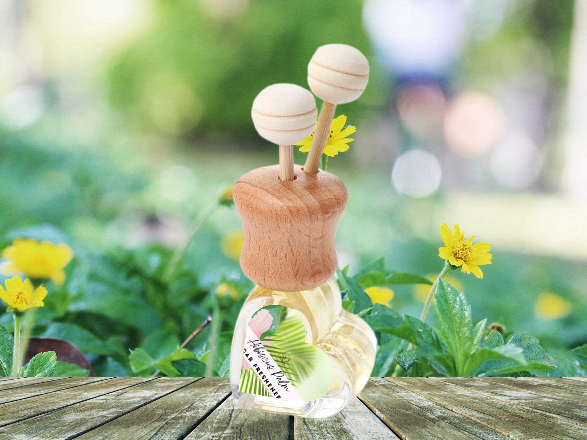 Scents of Glow Clean & Fresh Car Vent Diffuser