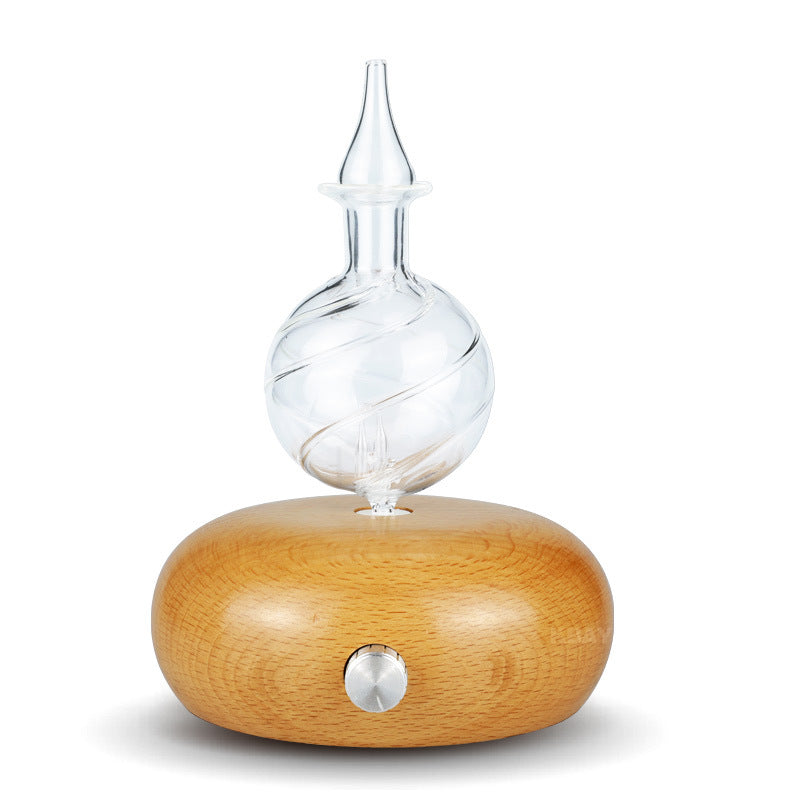Glass & Wood Cold-Air Diffuser