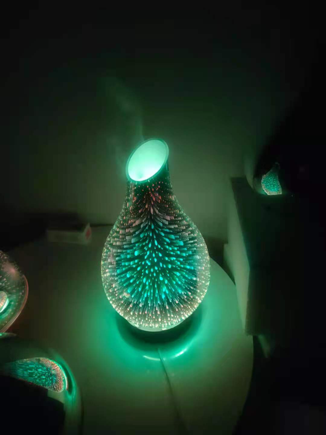 Illuminated Glass 100ml Aroma Diffuser