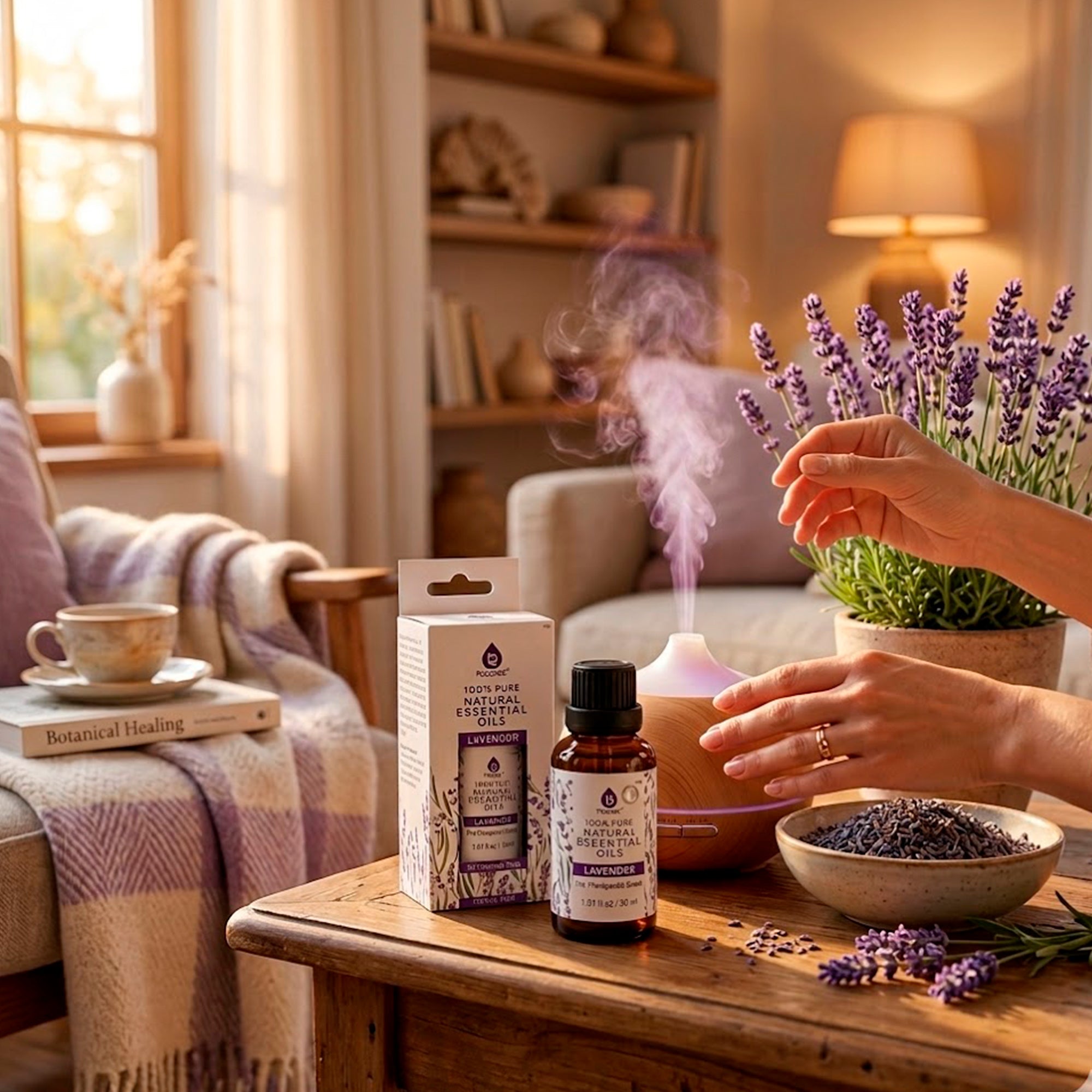 100% Pure & Natural Lavender Essential Oils-3