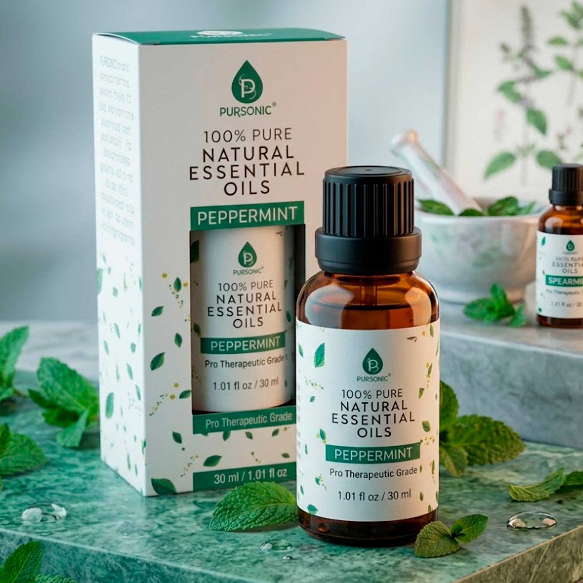 100% Pure & Natural Peppermint Essential Oils-3